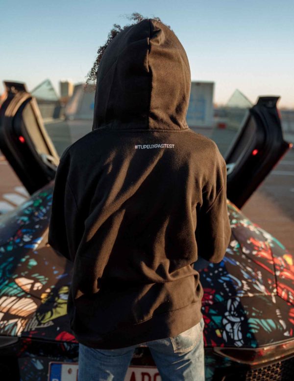 Sweat zip "Classic" noir – Image 3