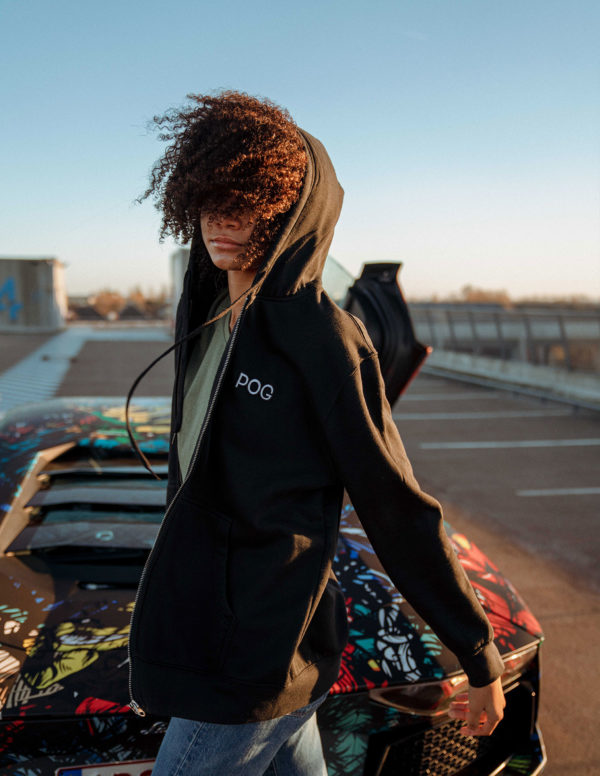 Sweat zip "Classic" noir – Image 2