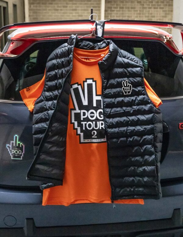 T-shirt "Pog Tour 2" orange – Image 7